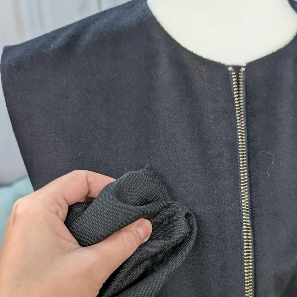 NWOT Chic New Wool Cashmere Vest Dress - Picture 8 of 10